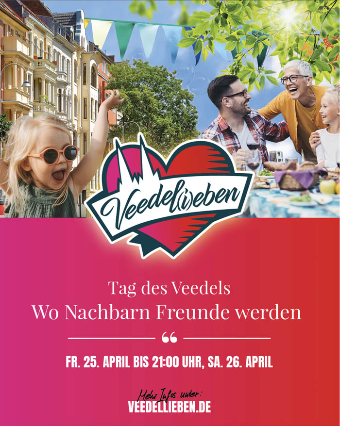 Nachbarschaft feiert draußen – Imagekampagne für das Kölner Veedel, produziert für Social Media