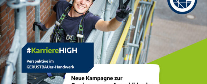 BIG Azubi auf Gerüst Newsletterbild