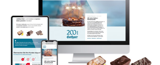Gothaer Kuchenaktion Website