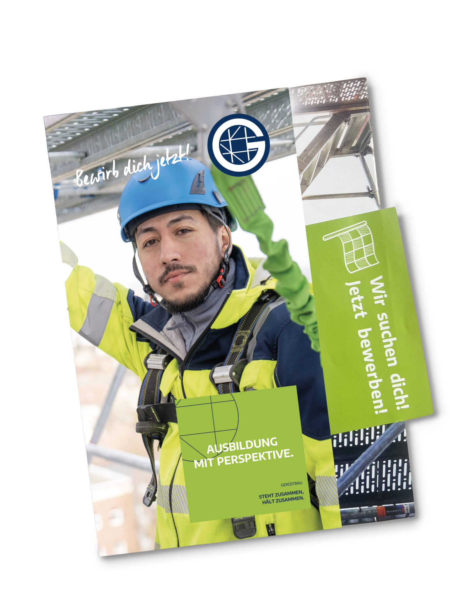 Flyer für die Gerüstbau Innung