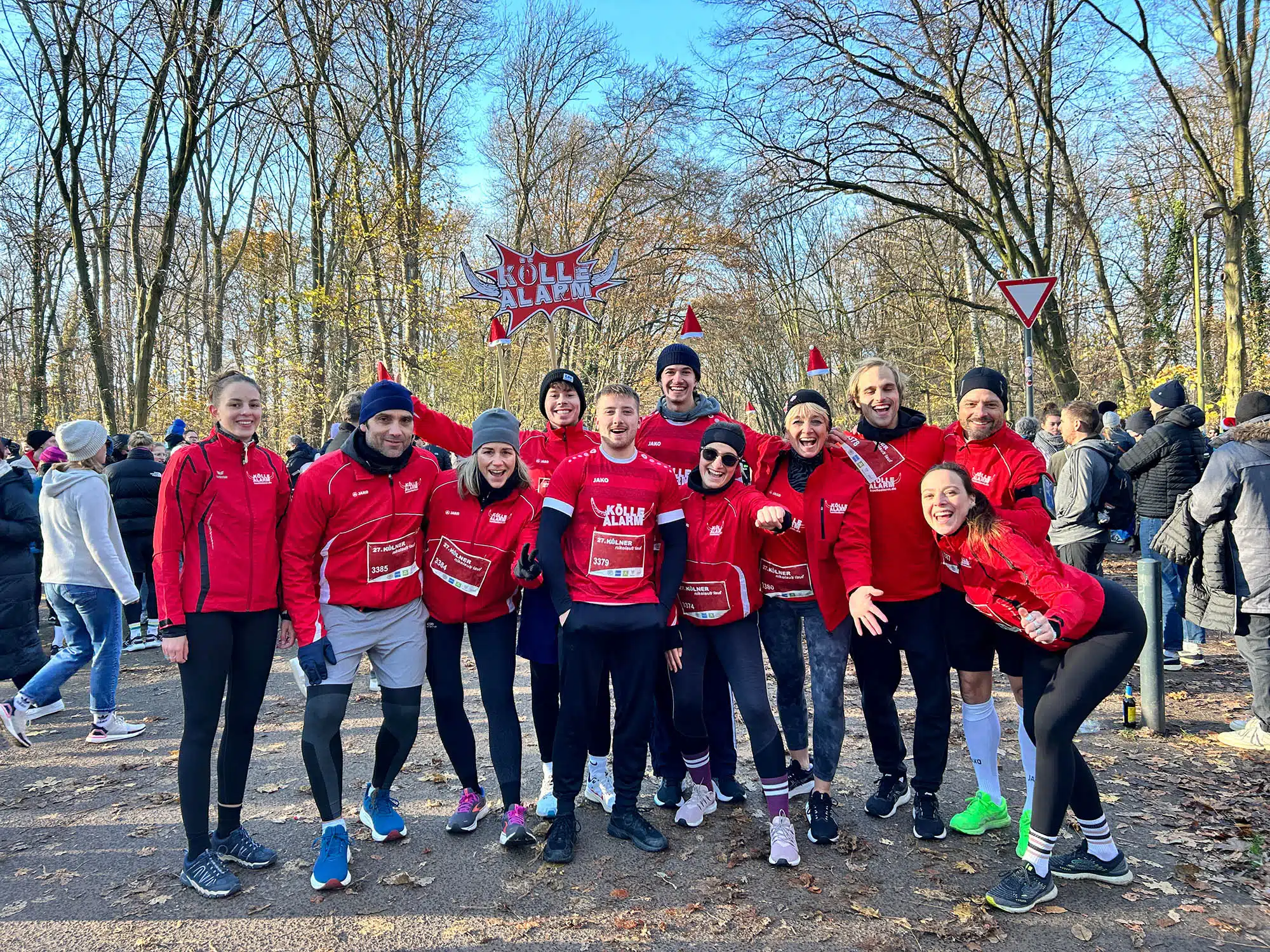 KölleAlarm-Läufer beim Nikolauslauf
