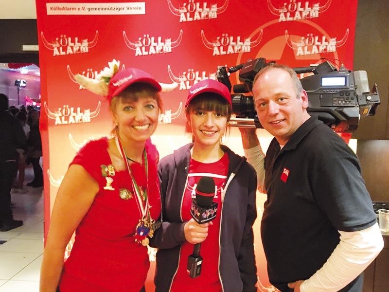 Videodreh für KölleAlarm mit Steinbüchel