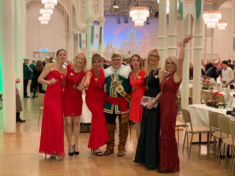 Jan und Griet Proklamation Constanze Steinbüchel für KölleAlarm in der Flora