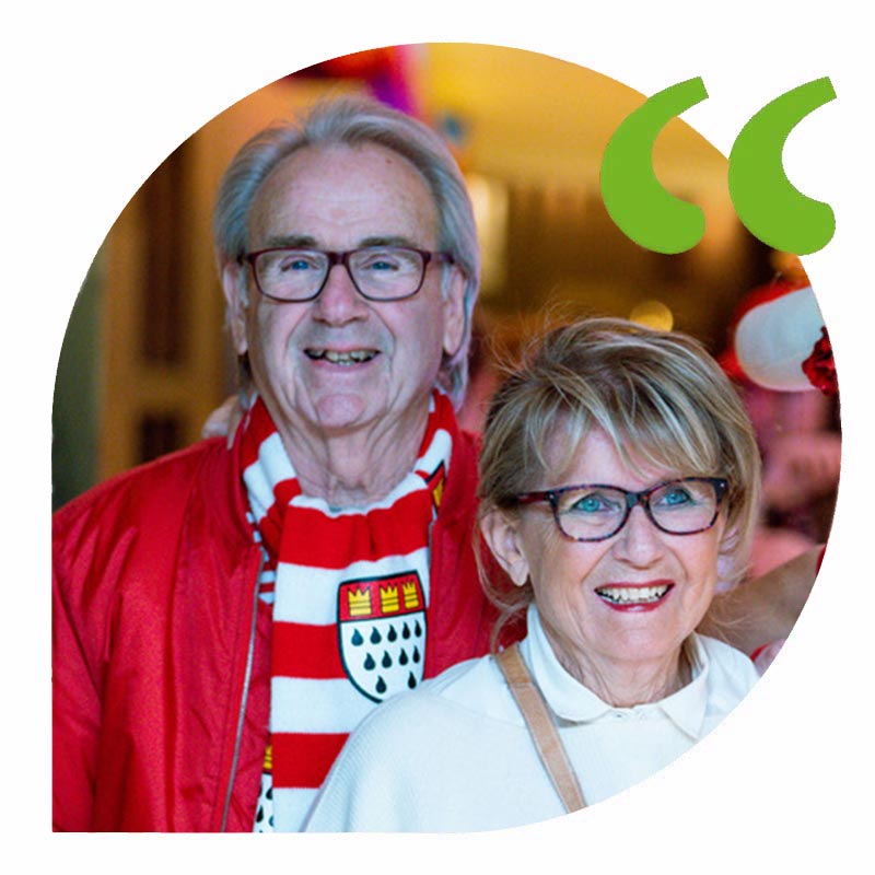 Heinz Steinbüchel Heinz und Brigitte Steinbüchel bei KölleAlarm