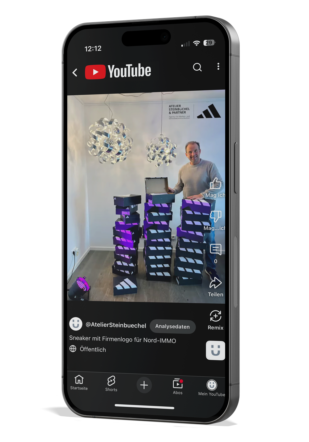 Atelier Steinbuechel Youtube Mockup Sneaker