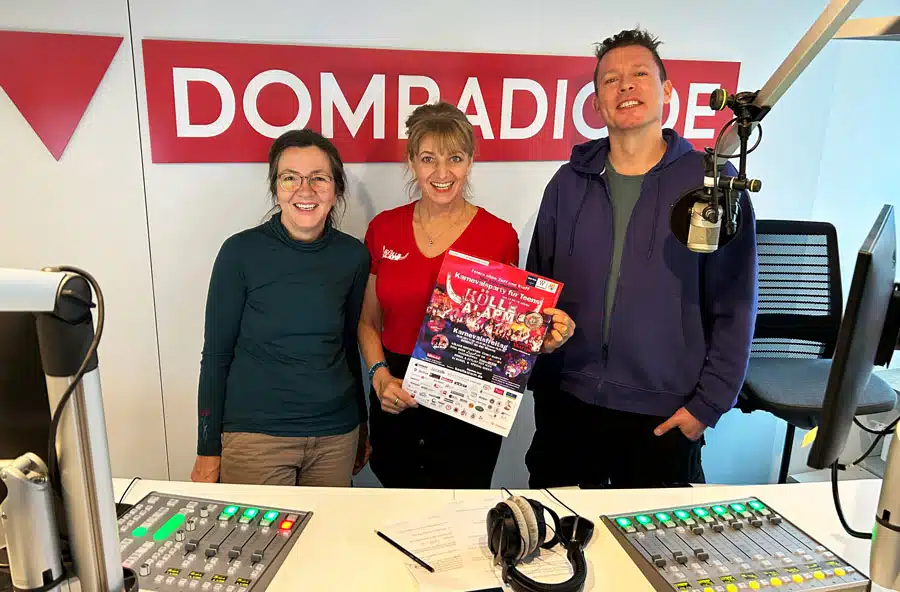 Constanze Steinbüchel DOMRADIO Constanze Steinbüchel für KölleAlarm beim Domradio