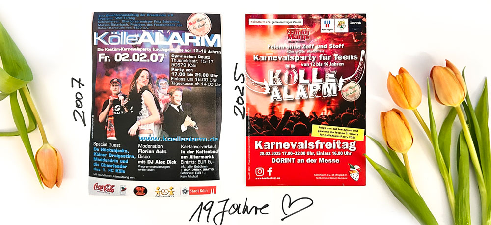 KölleAlarm Party Flyer Flyer von 2007 und 2025