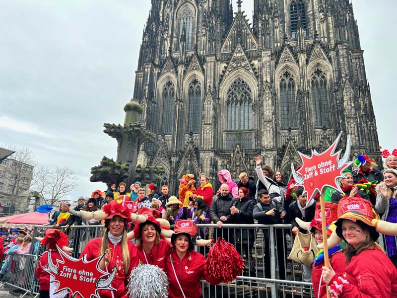 KölleAlarm Impressionen KölleAlarm vorm Kölner Dom
