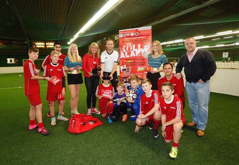 KölleAlarm Impressionen KölleAlarm Prävention beim Fußball