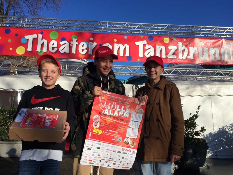 KölleAlarm Impressionen Team KölleAlarm am Tanzbrunnen