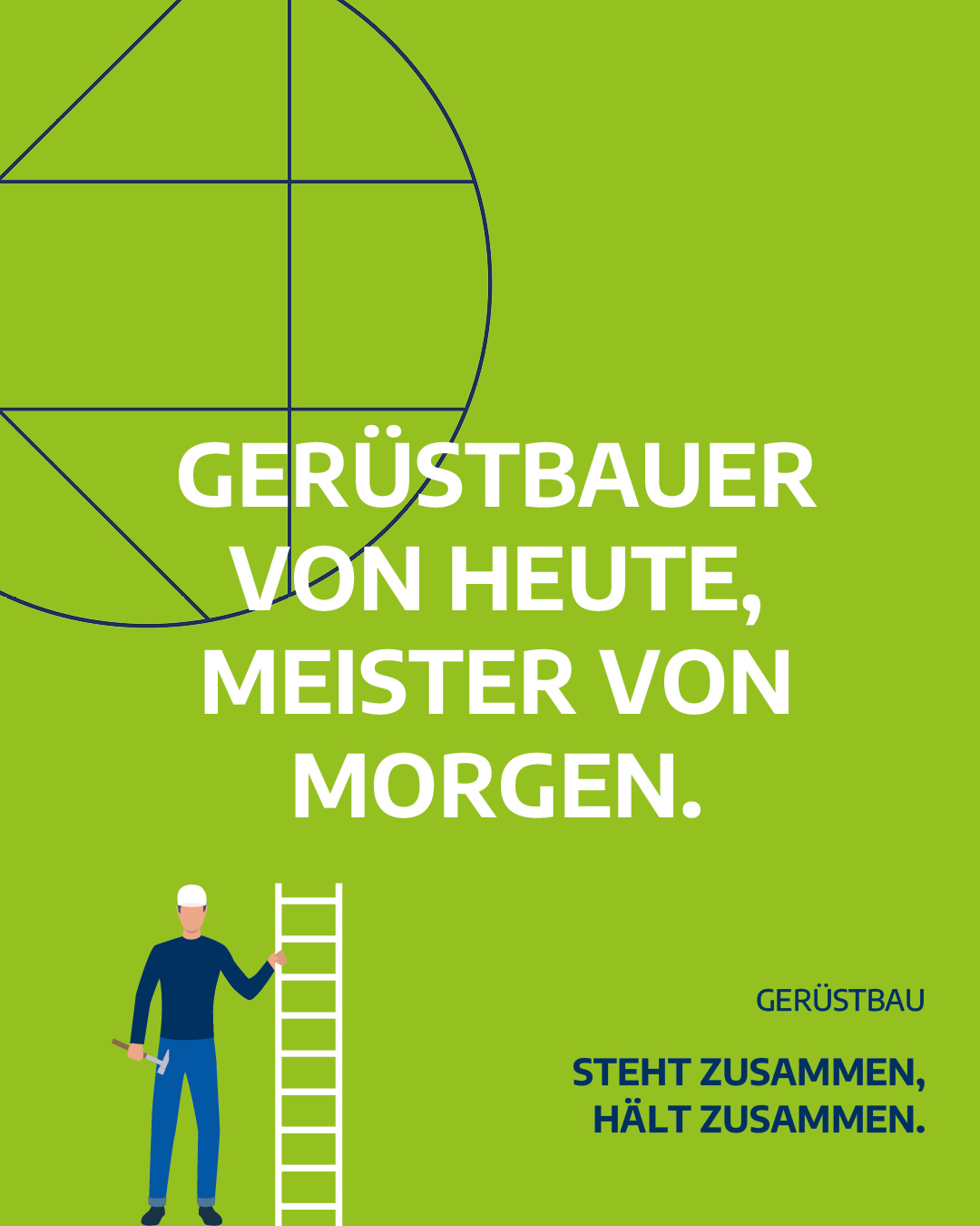 Bundesinnung Gerüstbau Kachel Social Media Karriere